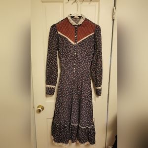 Vintage 70s Gunne Sax Dress